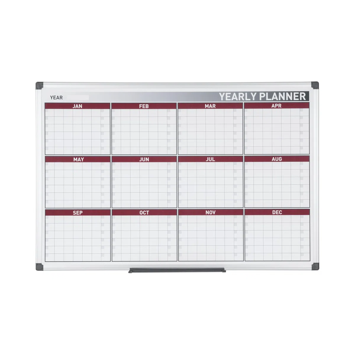 Bi-Office GA0375170 - Planner Annuale da Muro, 900 x 600 cm, Multicolore