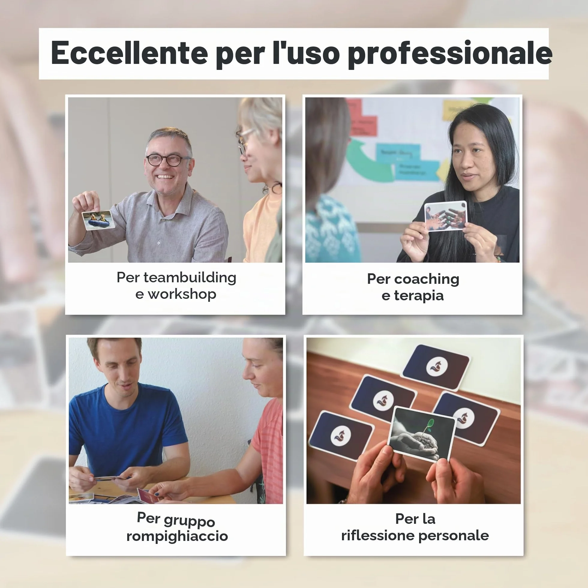 MetaFox Carte Coaching Psicologia Positiva Impulso Terapia Workshop Motivazionali Riflessione