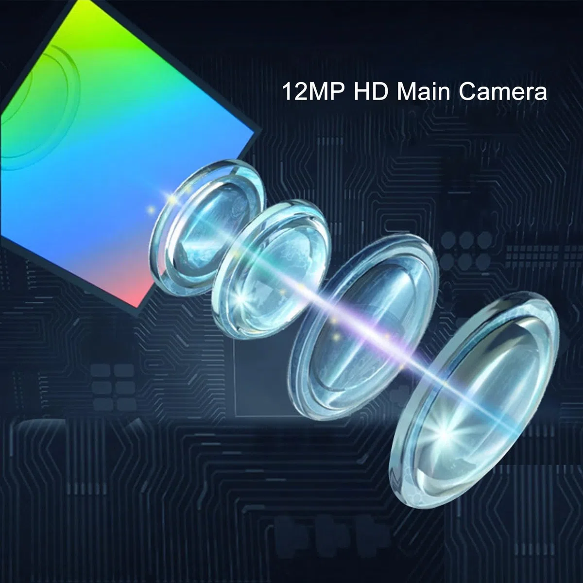 Scanner per Documenti HD 12 MP con Luce LED | Fotocamera per Scansione File 3672x2856 Ad Alta Risoluzione per Ufficio e Hing | Fotocamera per Documenti Facile Scansione e