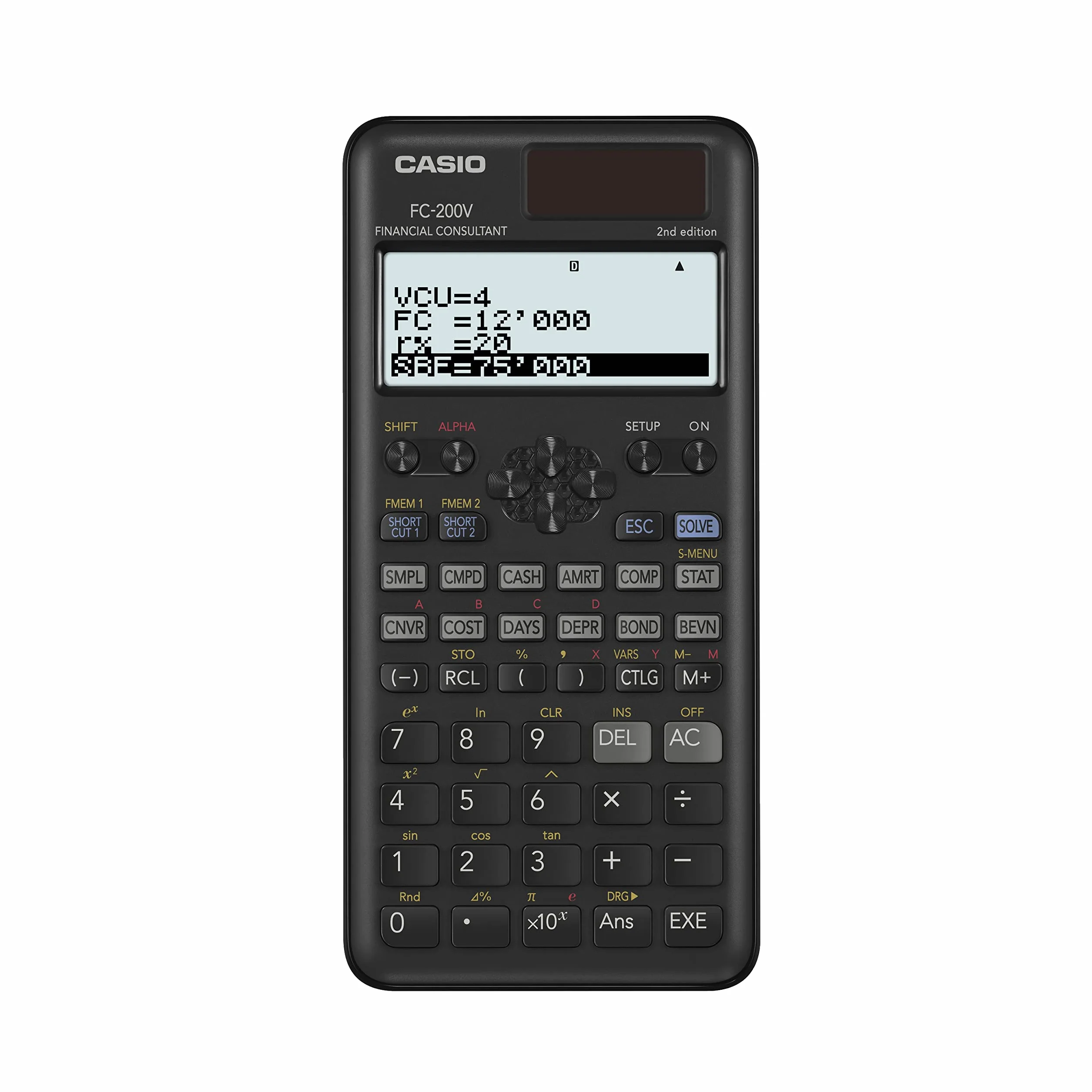Casio Calcolatrice finanziaria Casio FC 200V2
