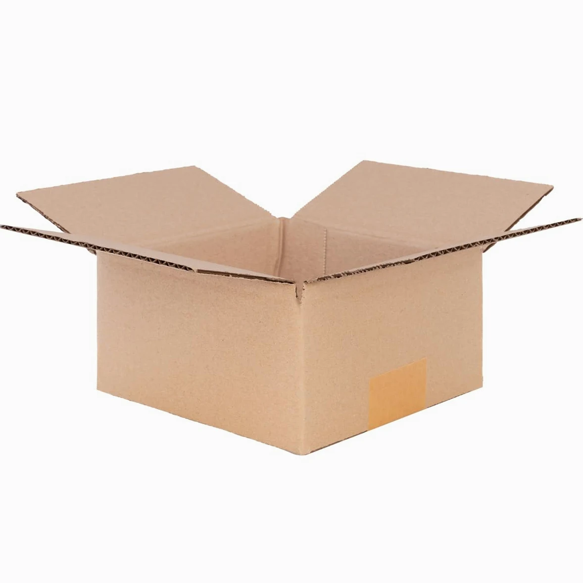 verpacking 200 Scatole cartone quadrate 15 x 15 x 15 cm marroni - Scatole da imballaggio e spedizione DHL un'onda KK 06