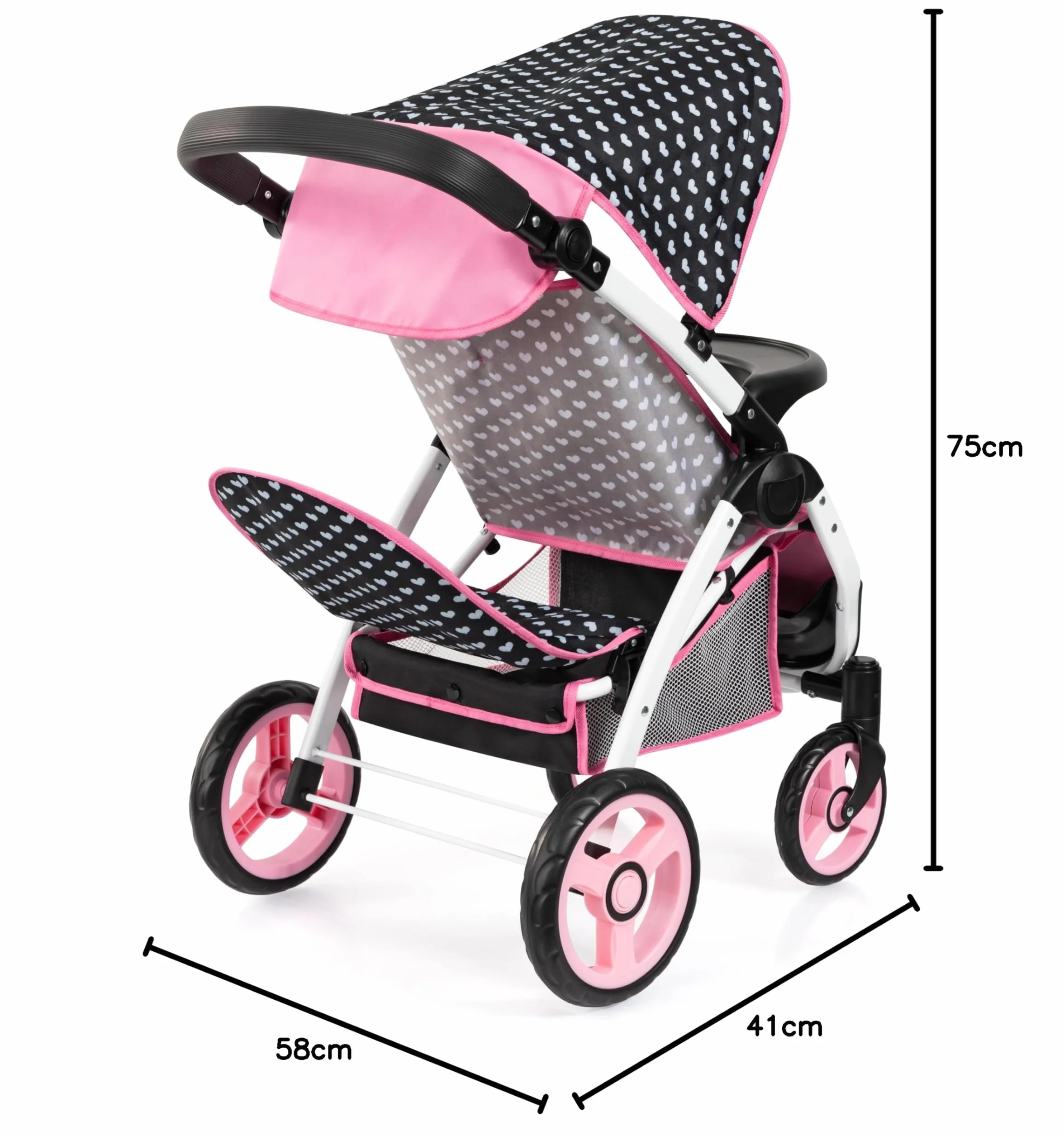 BAYER - Dolls Pram Twin Star (39460AA)