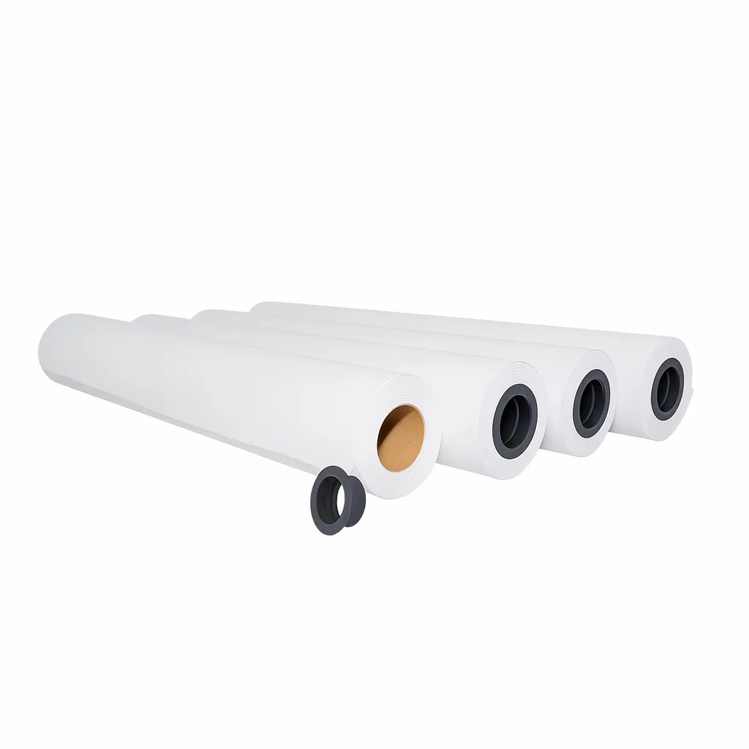 Palucart carta plotter 91 cm x 50 m 90 gr mq cartone da 4 rotoli plotter