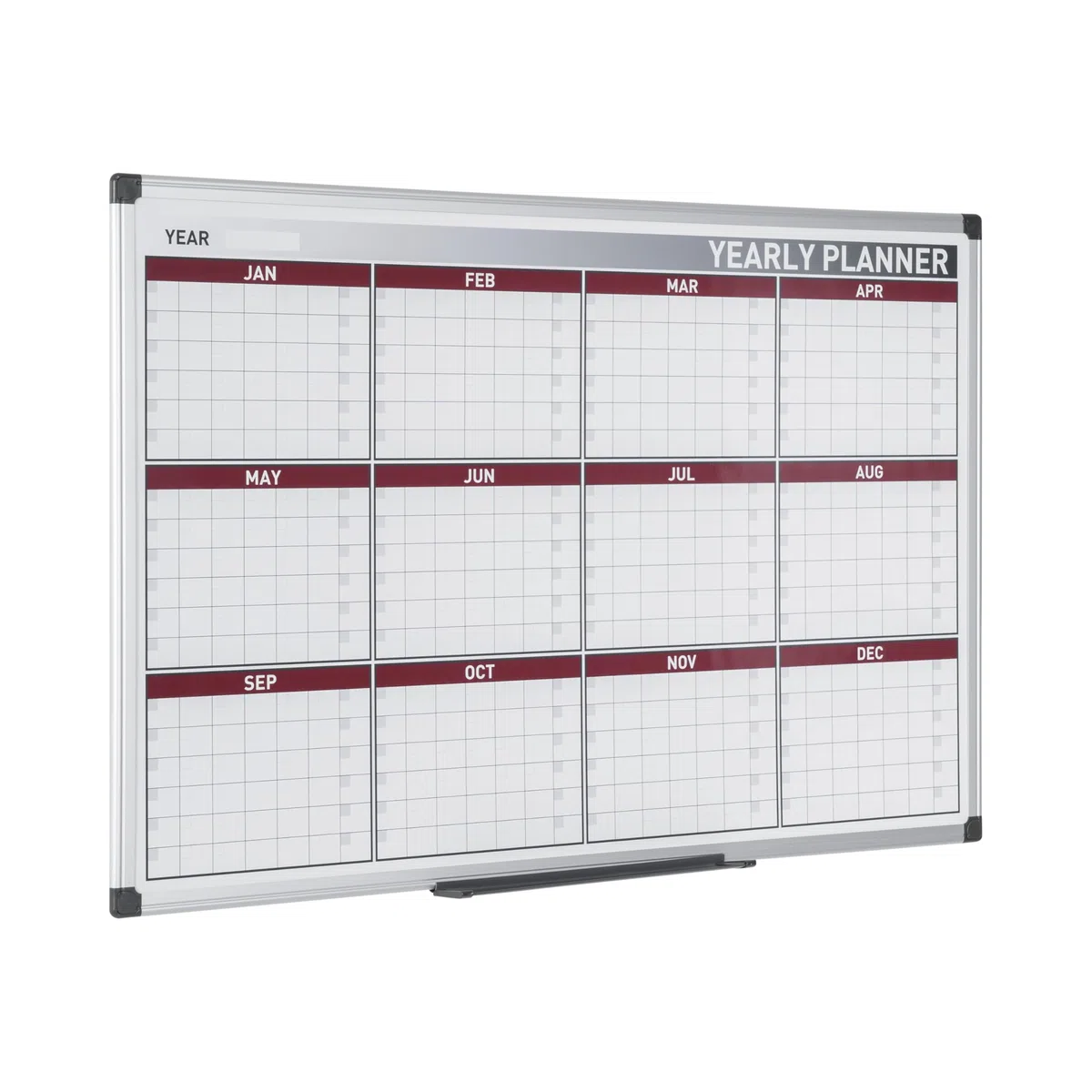 Bi-Office GA0375170 - Planner Annuale da Muro, 900 x 600 cm, Multicolore