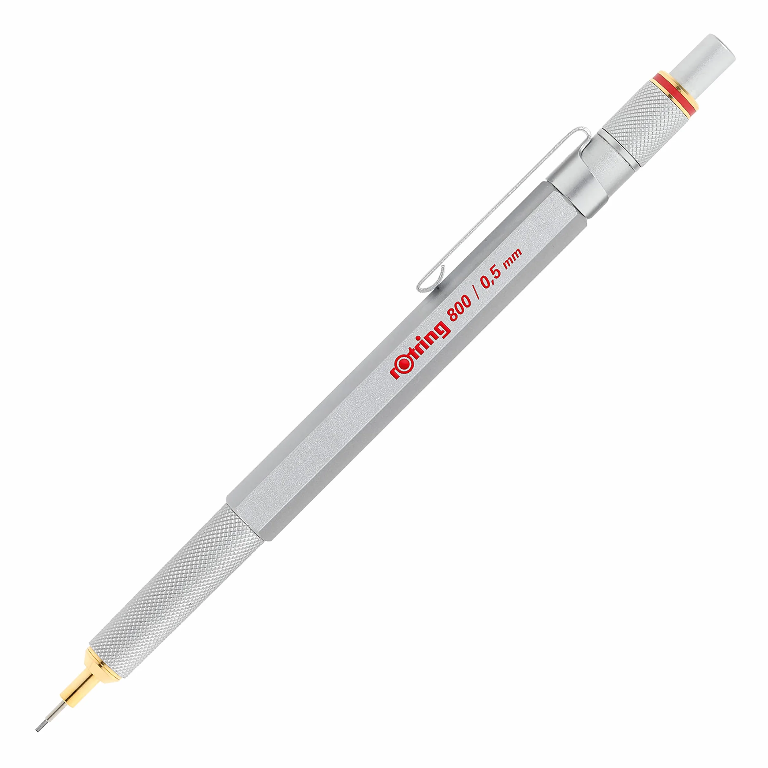 Rotring 800 Matita a punta fine 0,5 mm Argento