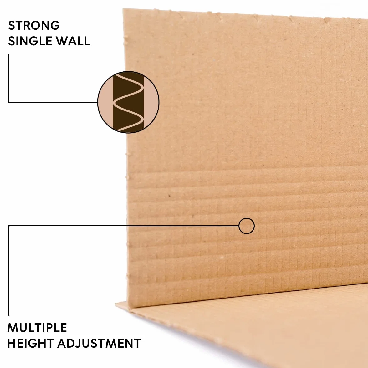 verpacking Confezione da 100 pezzi autoadesivi, 280 x 205 x 20-70 mm, confezione avvolgente universale
