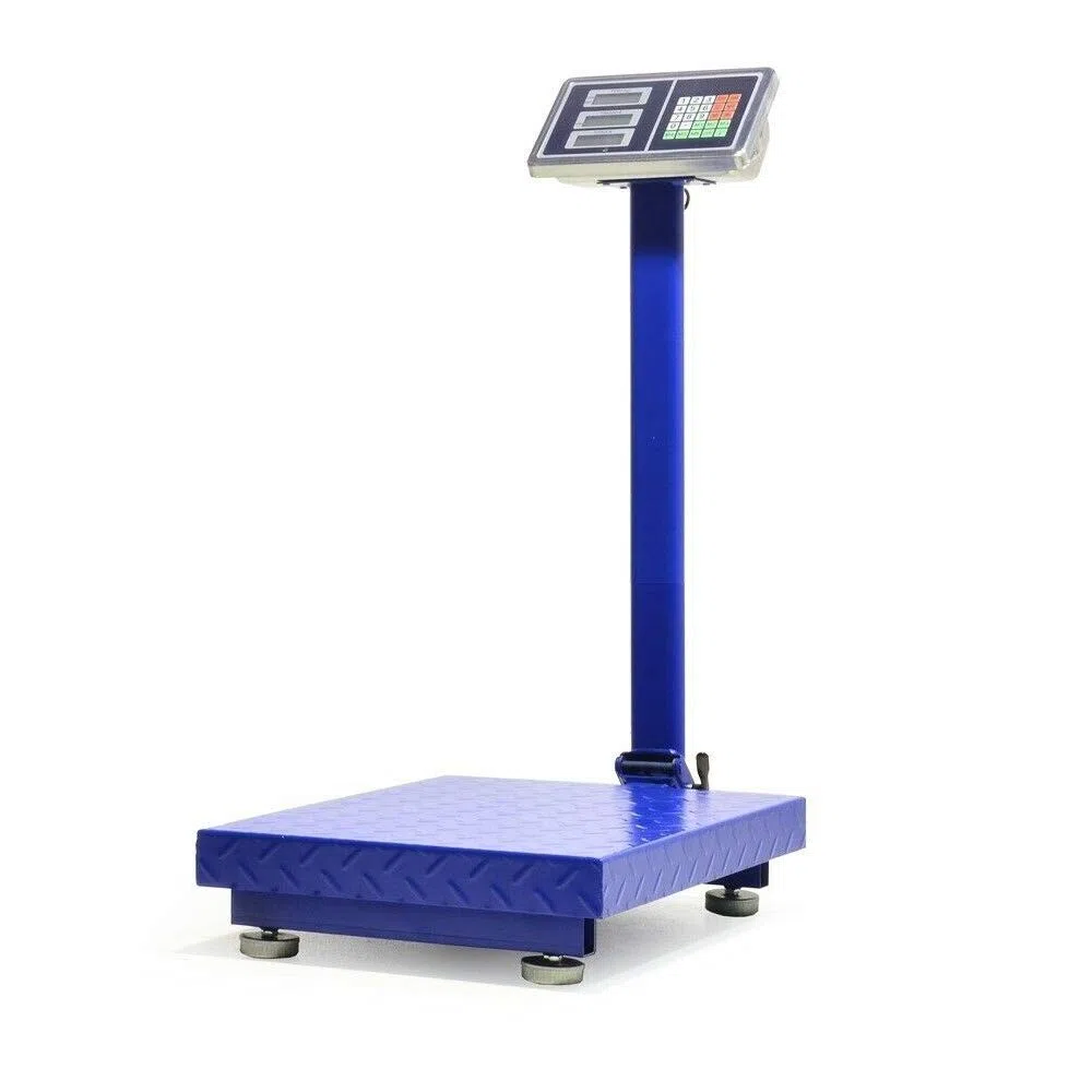 Bilancia bilico digitale portata 300 Kg con display LCD calcolo prezzo 6092810DF