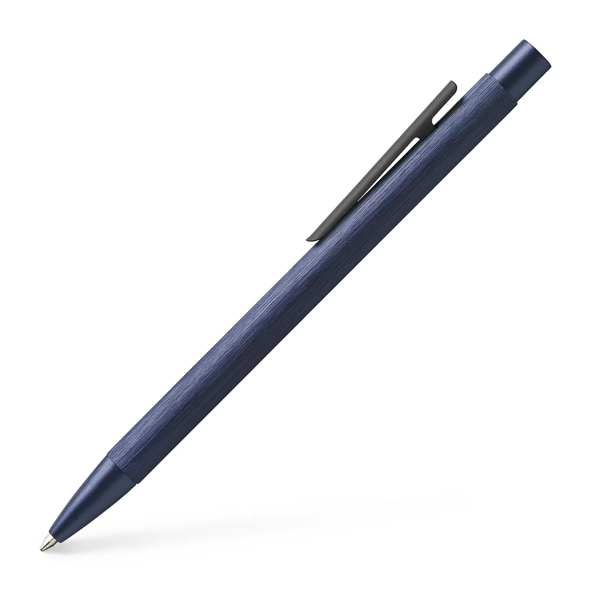 Faber-Castell 202186 - Set regalo Neo Slim blu scuro, con penna stilografica, penna a sfera e astuccio per penne, set da scrittura elegante