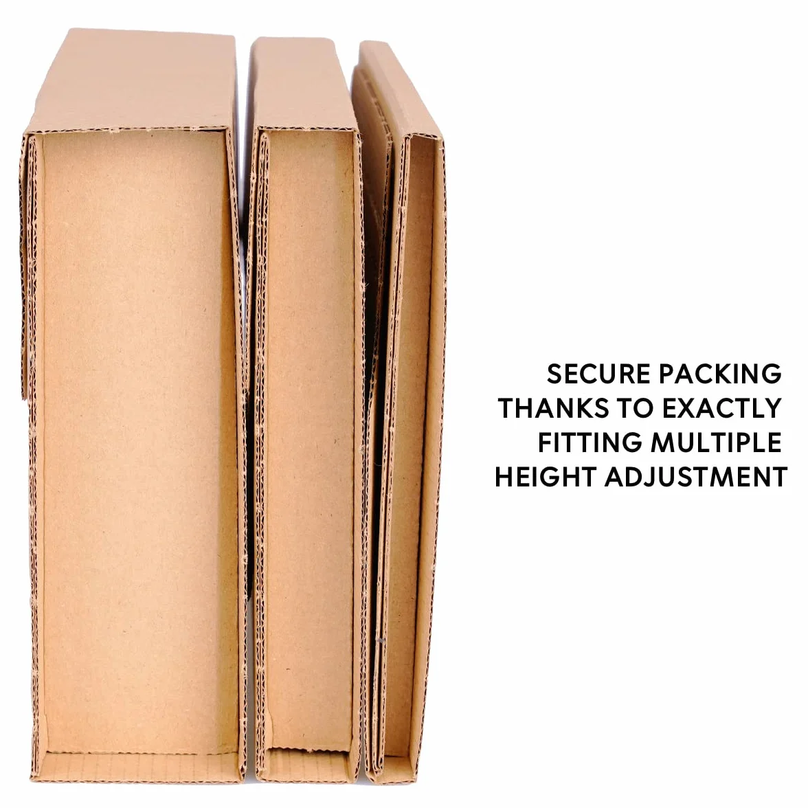 verpacking Confezione da 100 pezzi autoadesivi, 280 x 205 x 20-70 mm, confezione avvolgente universale