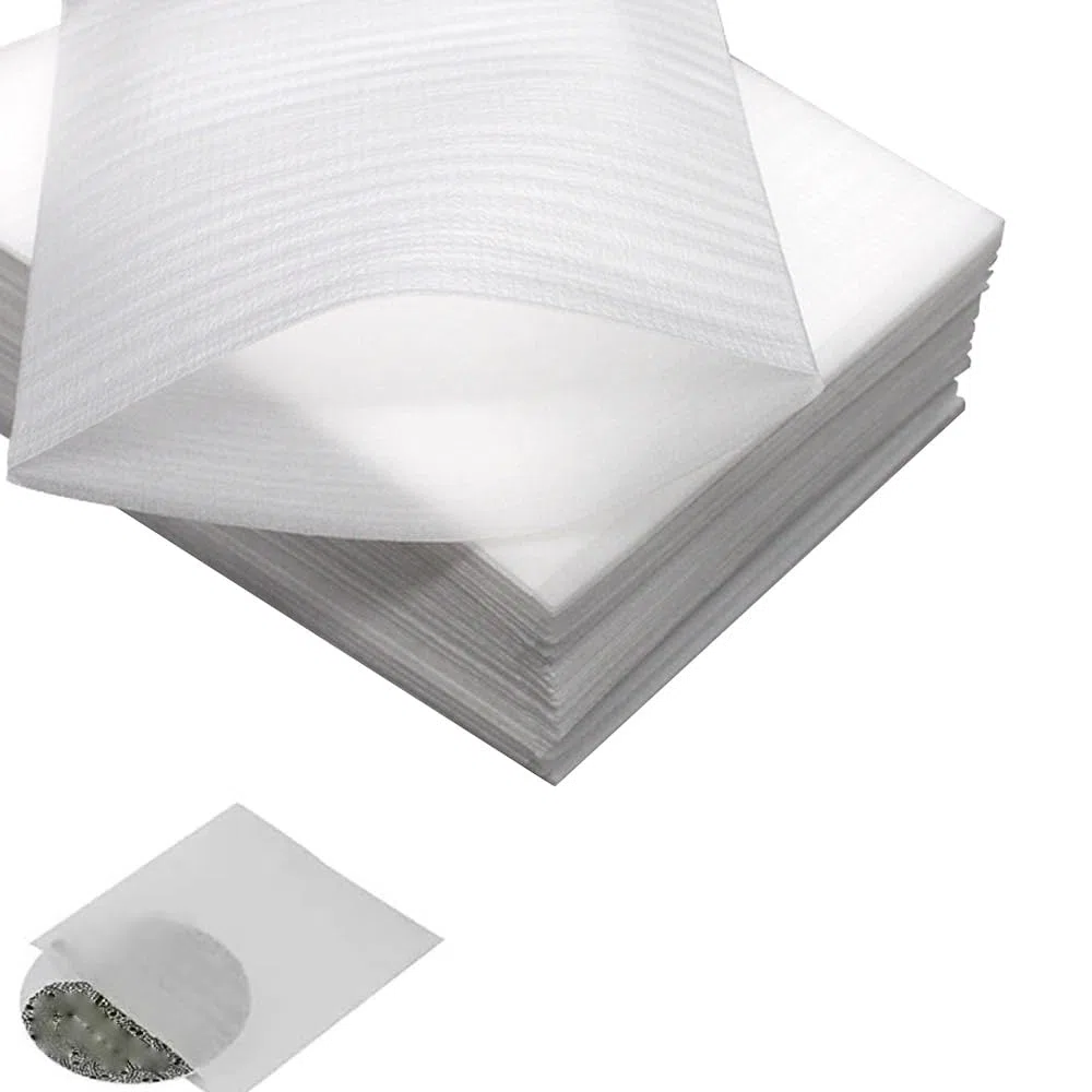 120 pezzi materiale da imballaggio, pluriball in schiuma per vetro, porcellana e stoviglie, per imballaggi sicuri, mobili in vetro porcellanato, imbottitura per il trasporto (3 misure)