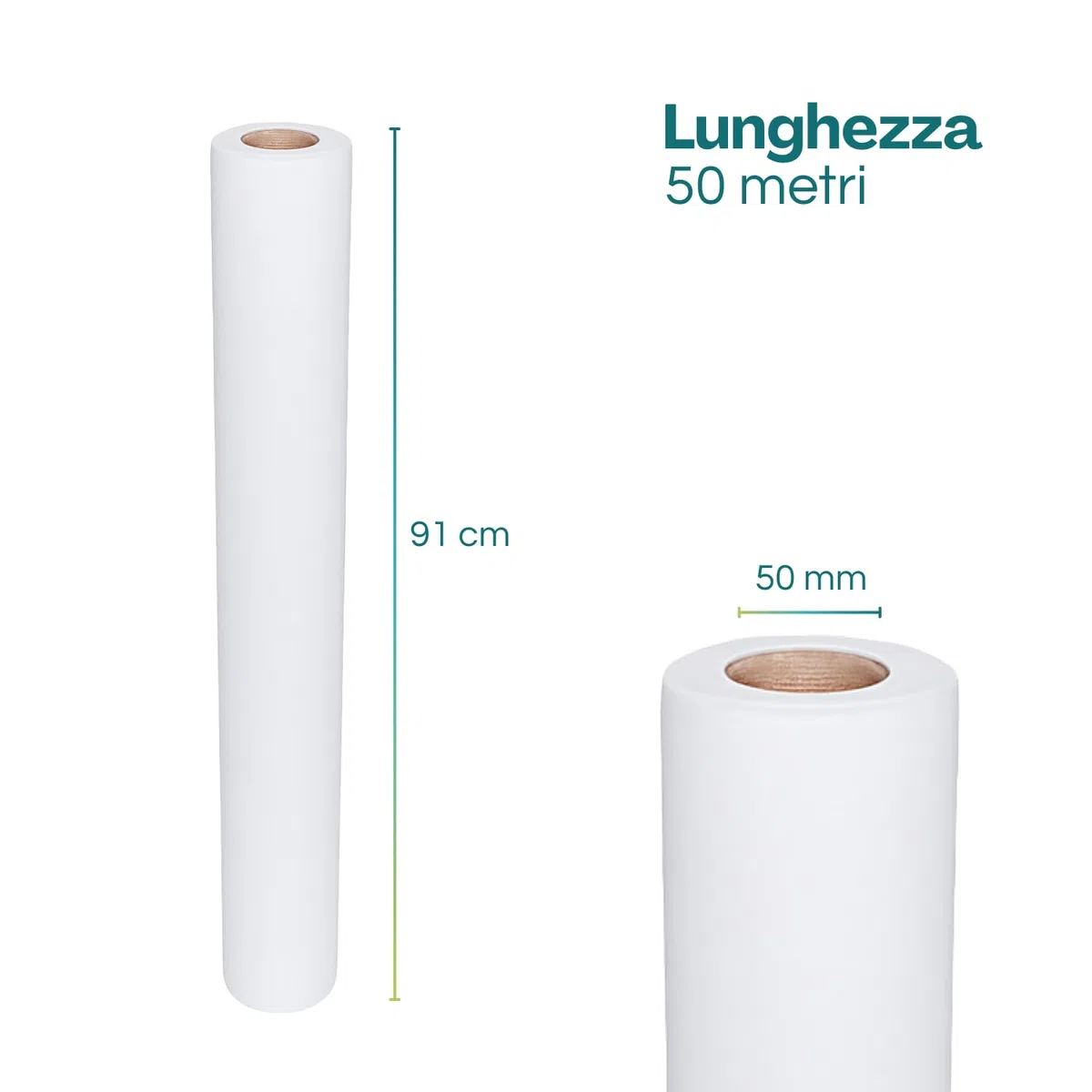 Palucart carta plotter 91 cm x 50 m 90 gr mq cartone da 4 rotoli plotter