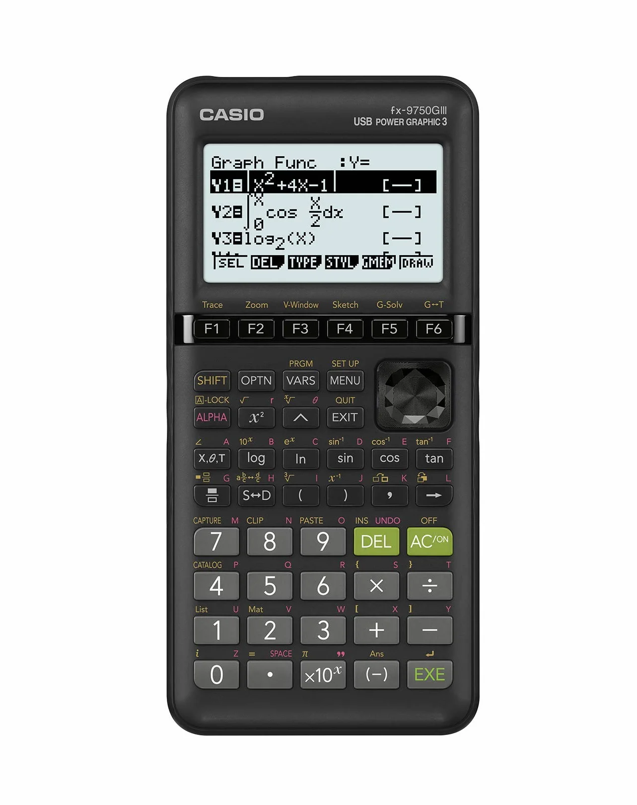 Casio fx-9750GIII calcolatrice grafica nera