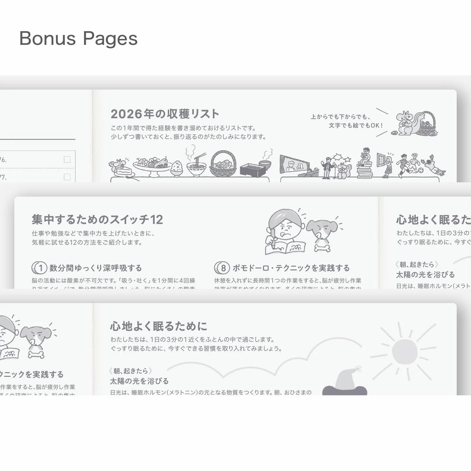 Hobonichi Techo 2026 Cousin Avec Books – Set di 2 libri formato A5, giornaliero, 6 mesi x 2 (inizio gennaio), giapponese, planner