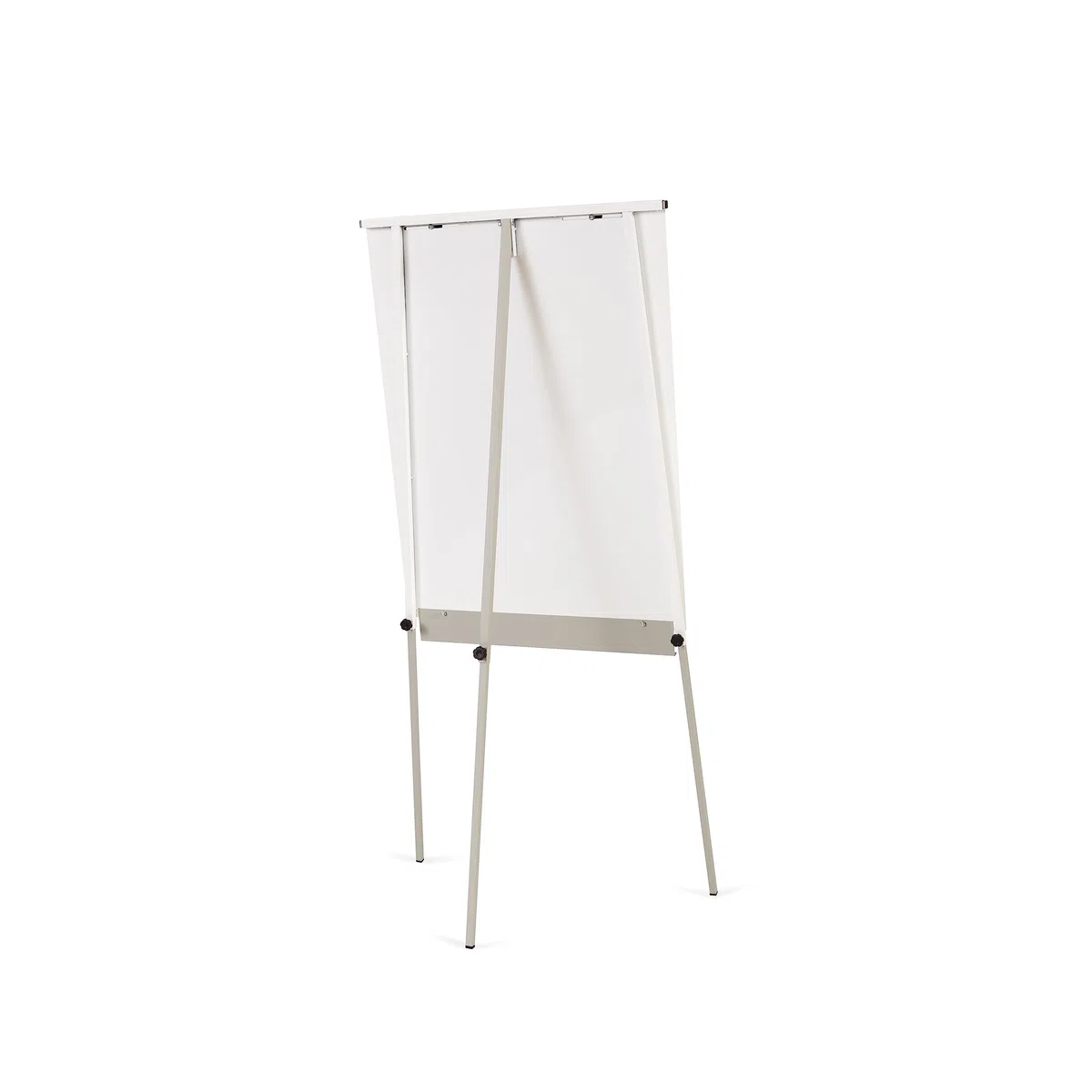 Rocada | Lavagna bianca con cavalletto | Magnetico | Rotfogli con braccio grigio | altezza regolabile| 70 x 105-180 x 70 cm
