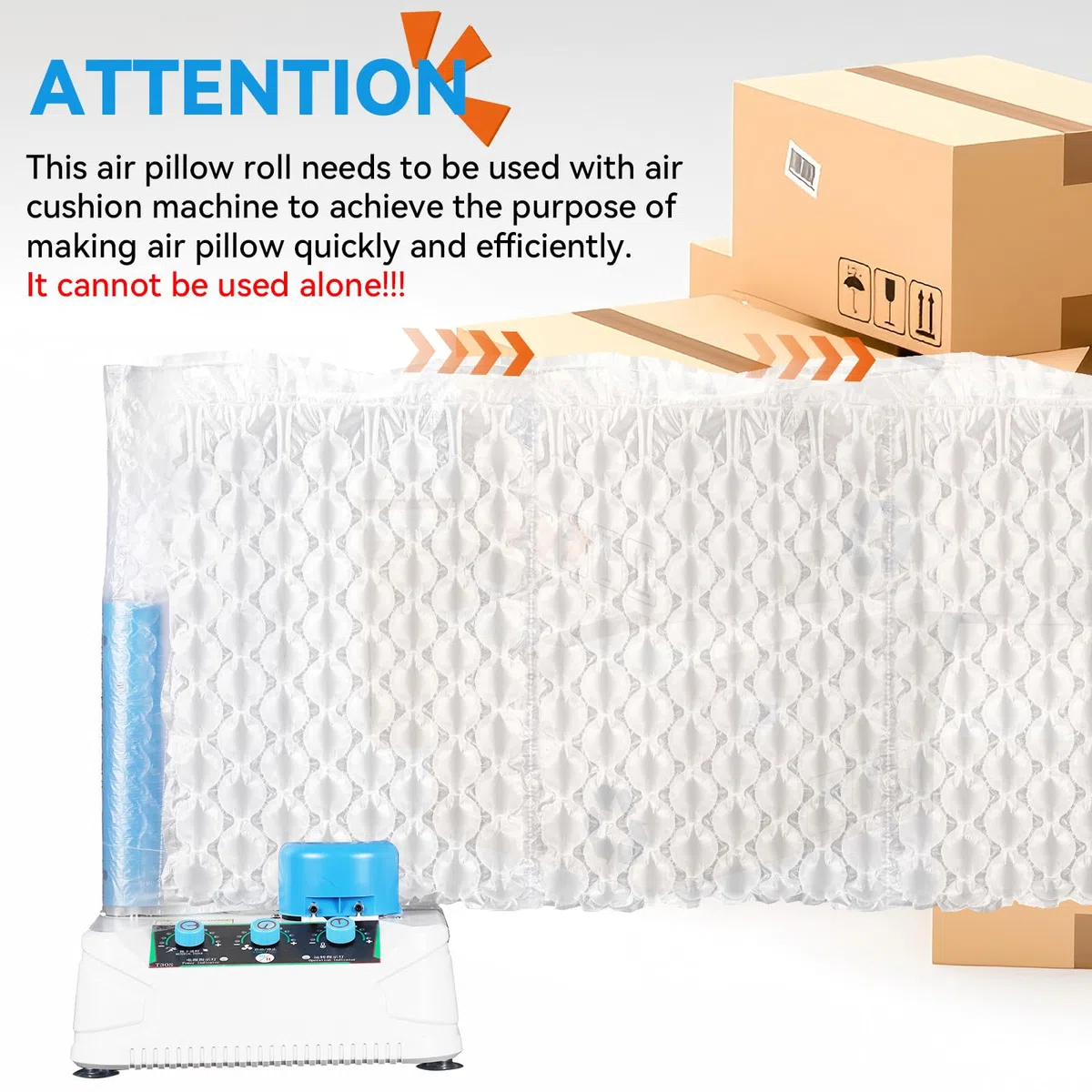 YUCHENGTECH Pellicola a Bolle D'aria 30 x 40 cm x 300 m Borsa Gonfiabile Borsa a Bolle Materiale Di Riempimento Utilizzata per Imballaggio e Spedizione
