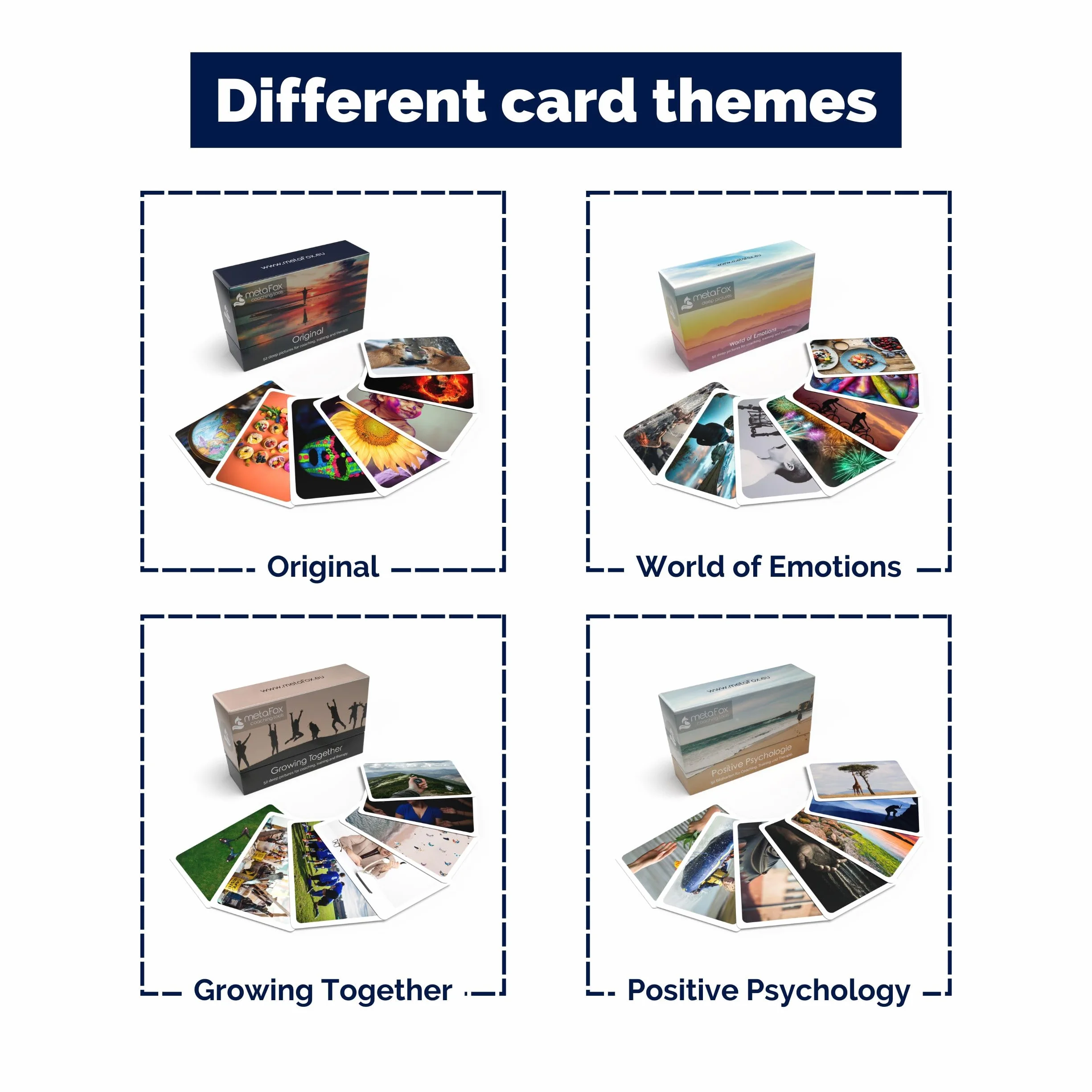 Carte di coaching Originale 52 carte per coaching e terapia