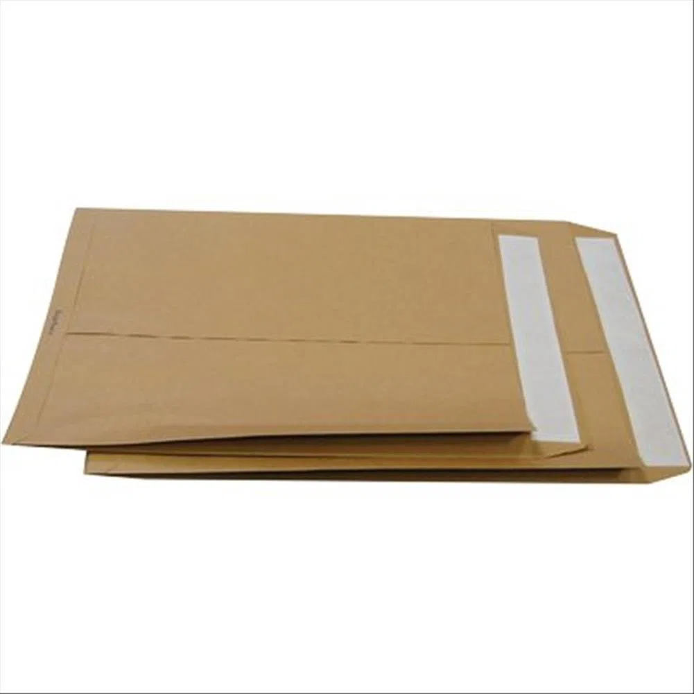 Buste a sacco avana con soffietti Pigna - soffietti su 2 lati - 25x35 cm - 120 g/mq - 0099083 (conf.250)