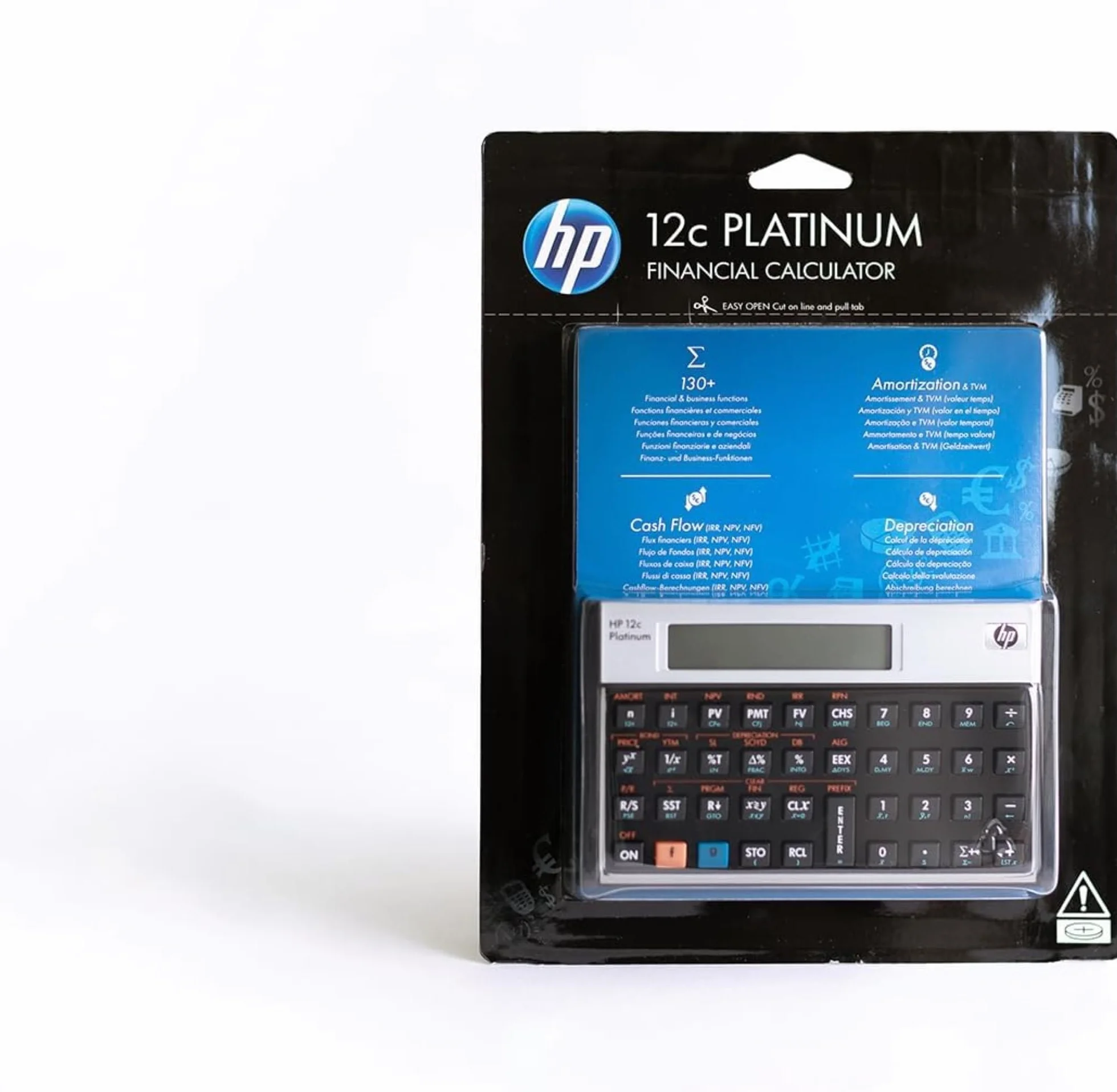 Hewlett Packard HP 12c calcolatrice finanziaria platino