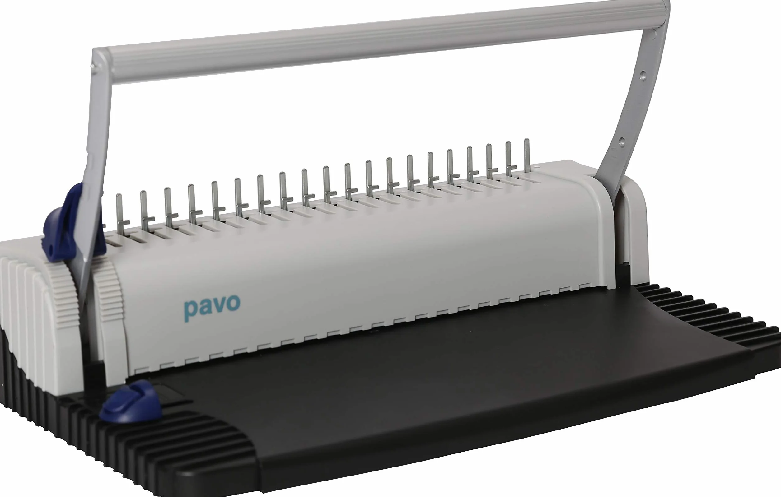 Pavo Smartmaster 2 - Rilegatrice a dorsi plastici, Kit per rilegatrice incluso, Nero/Grigio chiaro